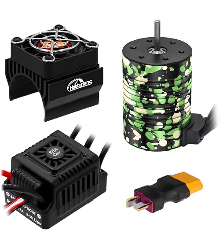 Amazon.com: Hobbywing 38020389 - Xerun Axe R3 ESC & 3300Kv 2-3S
